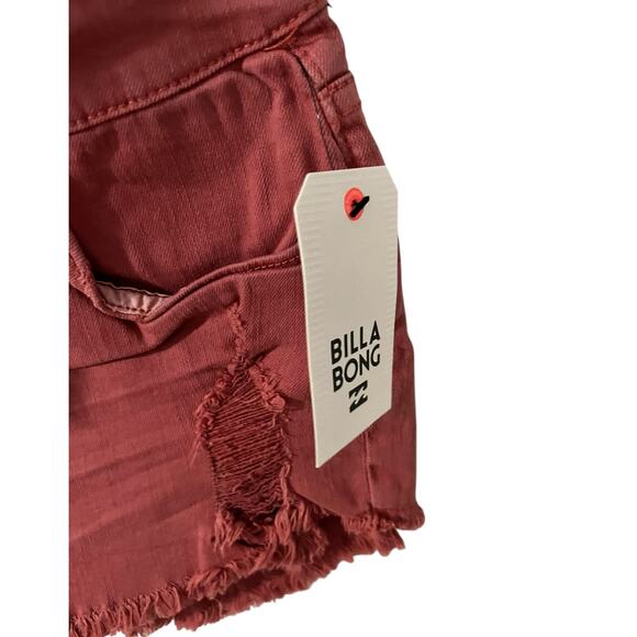 NWT Billabong “Light Hearted” Shorts – Size 27 – Dusty Rose – MSRP $59.95 - Picture 3 of 9